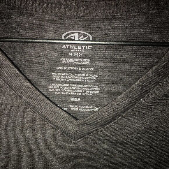 Athletic Pair 2 Short Sleeve Shirts Mediumm - Picture 8 of 9